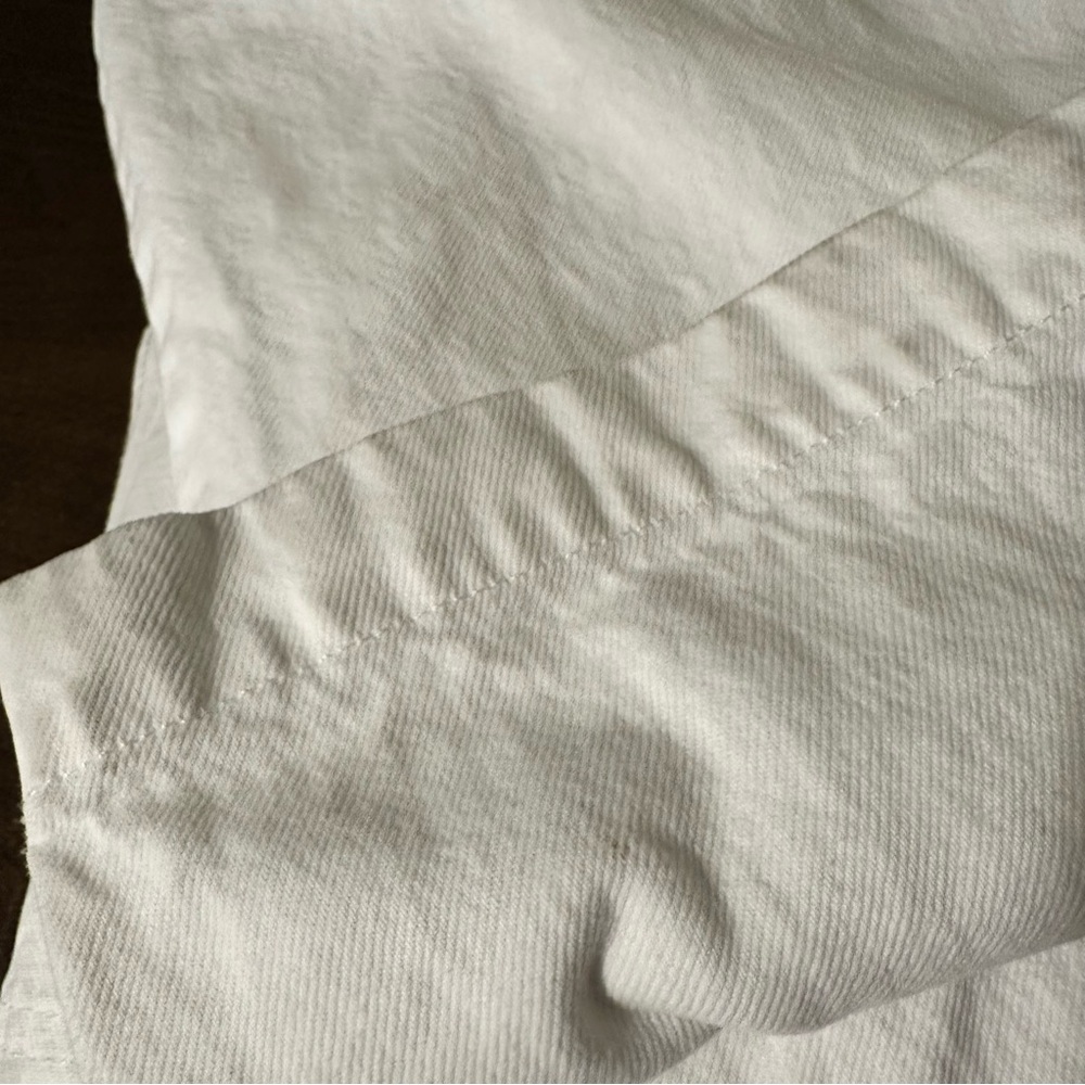 Madewell Denim Carpenter Overalls White XL - Picture 8 of 8